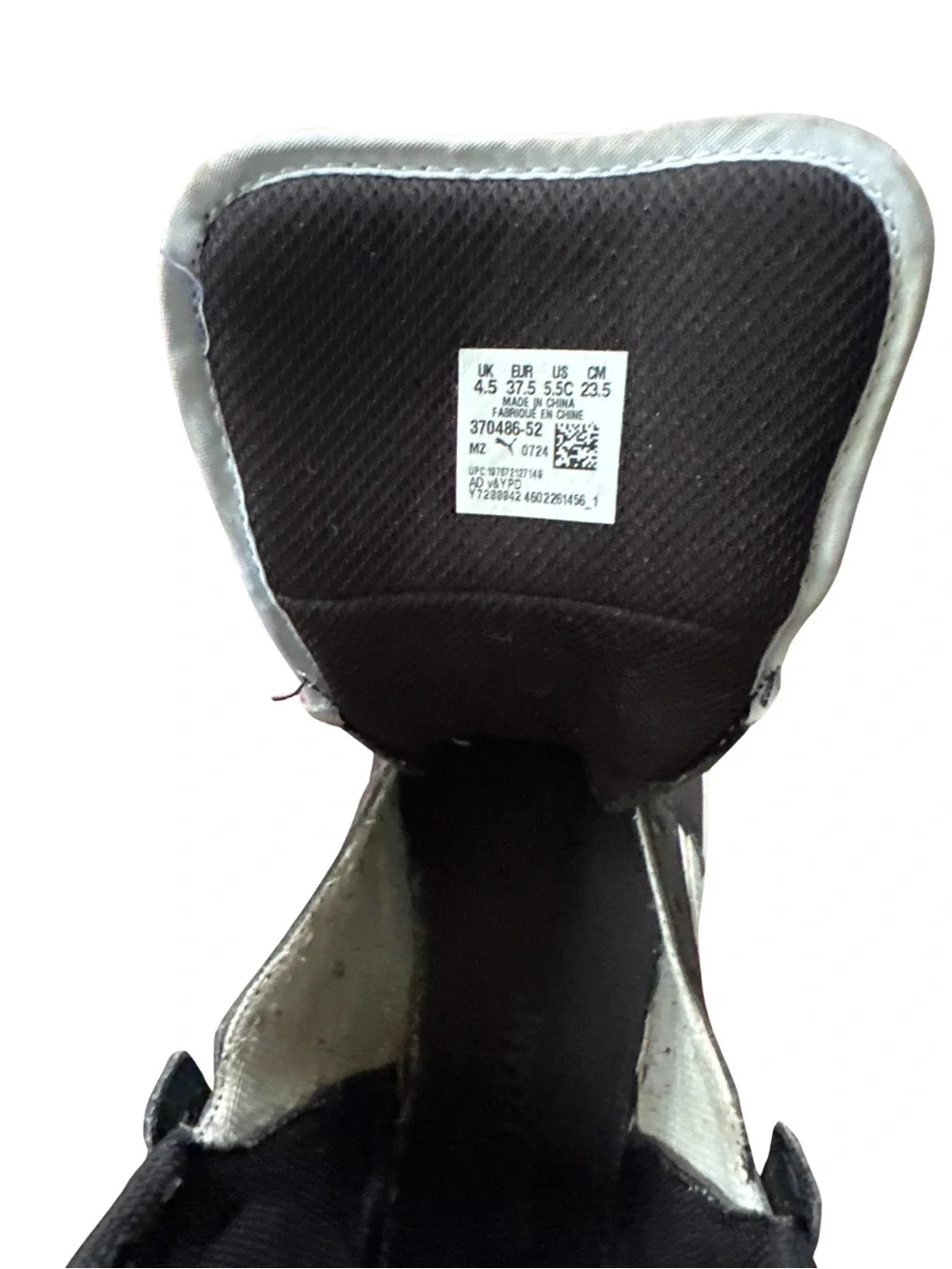 Puma preowned gently